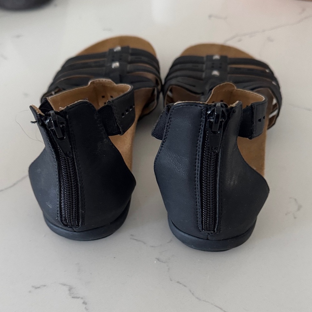 Naturalizer Black Strappy Sandals - Picture 5 of 6